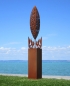 Preview: Huge artwork flame on column